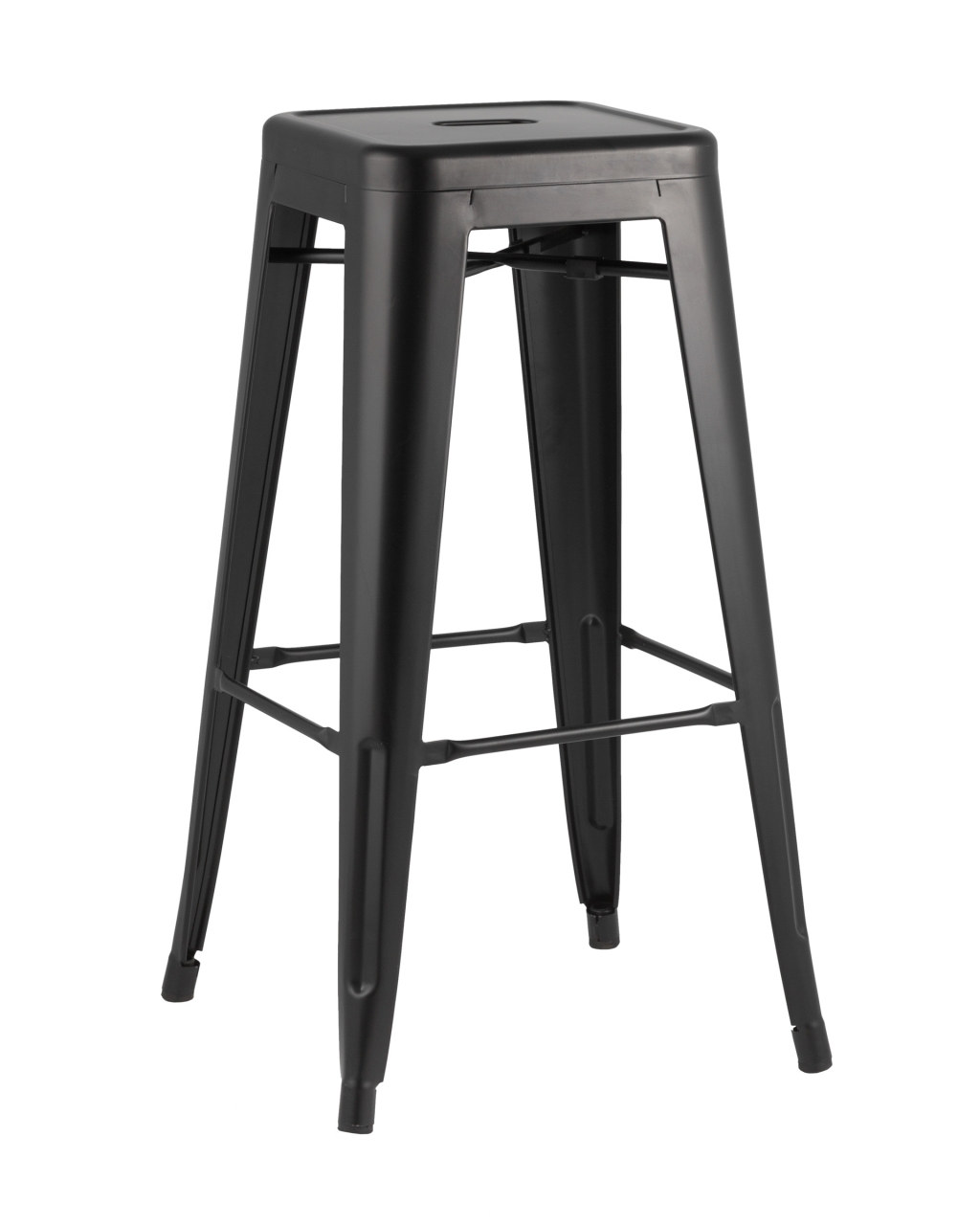 Стул барный Tolix Черный матовый