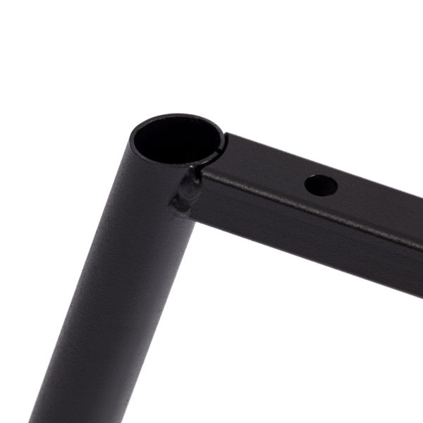 Стул обеденный La Rousse (2 шт. в упаковке) NEW, ткань рогожка, темно-серый, F68, 45х55х93 см