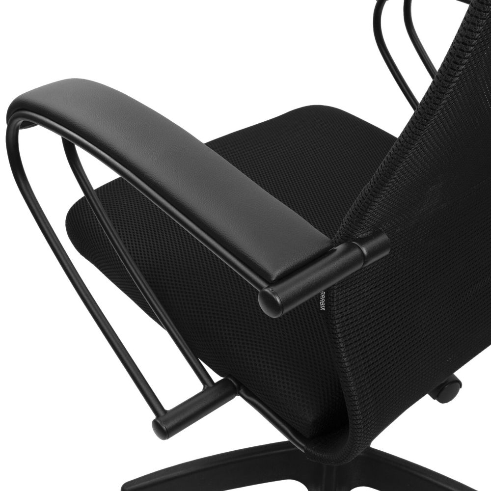 Кресло руководителя BRABIX PREMIUM Ultimate EX-800 пластик Черное