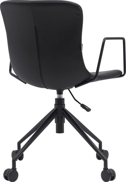 Операторское кресло Everprof Expo Экокожа Черный