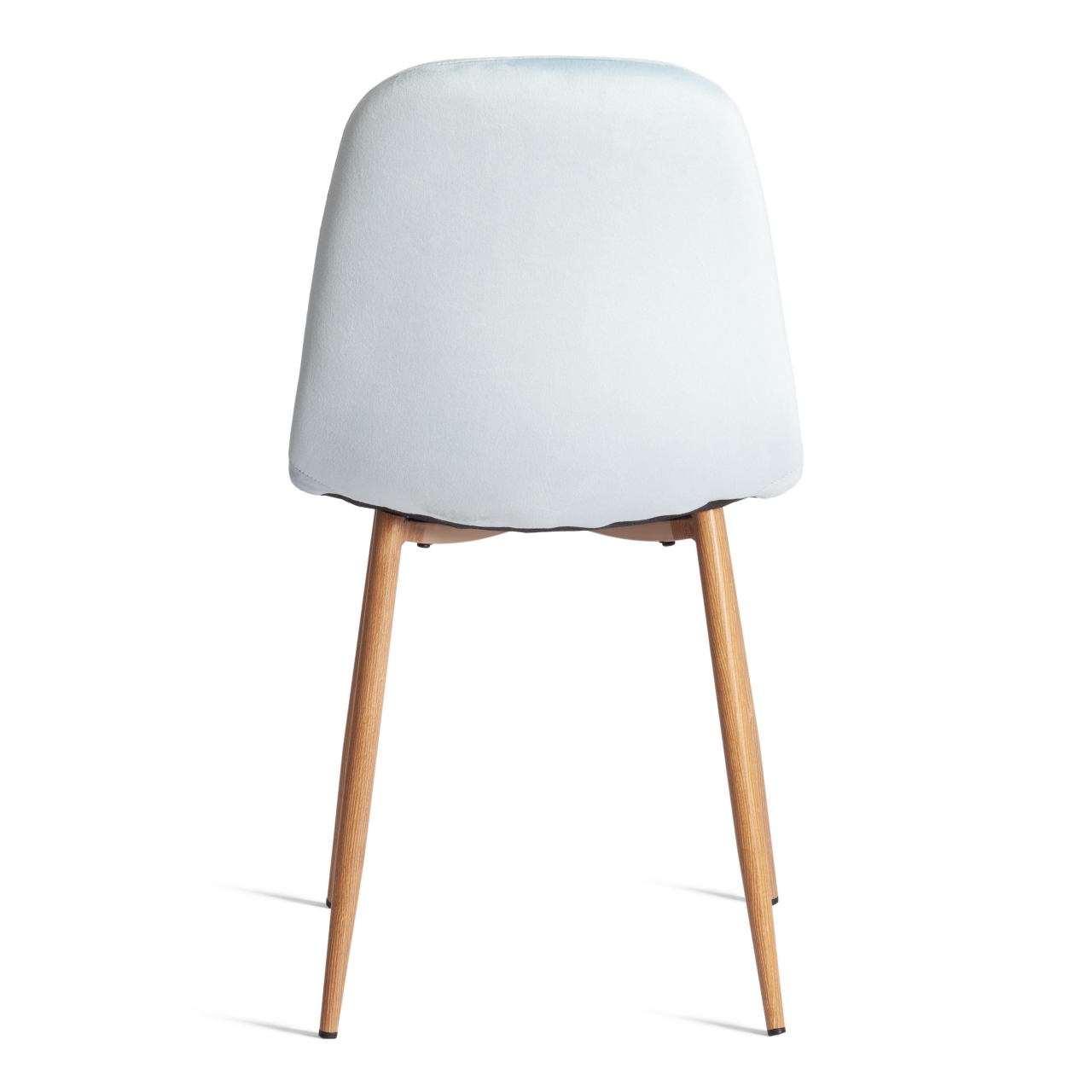 Стул BREEZE (mod. 4724) Велюр/металл , 44 х 53 х 87 см, Aquamarine (аквамарин) HLR16 / натуральный