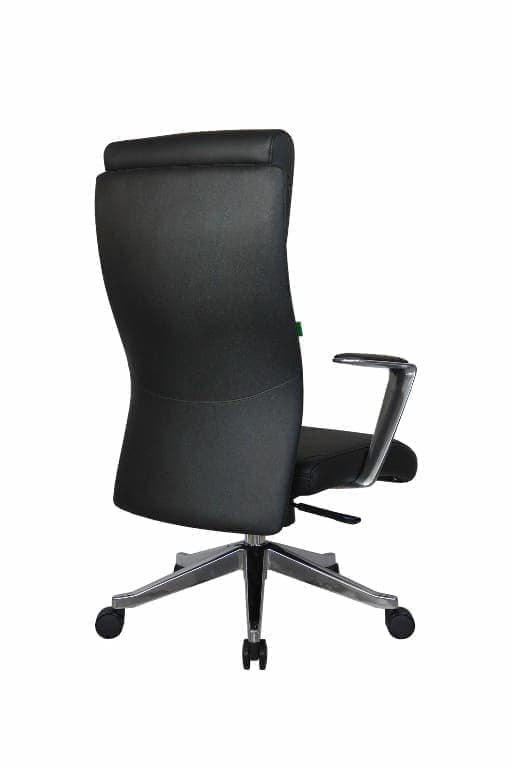 Кресло руководителя кожаное Riva Chair А1511 Черный