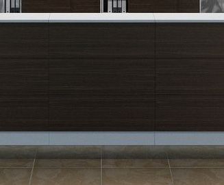 Ресепшен прямой 100 Reception Steel 15100 Дуб темный