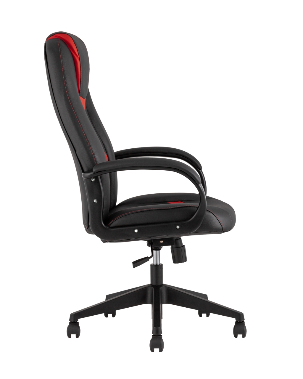 Геймерское кресло ТопЧаирс СТ-CЙБЕР 8 РЕД черный/красный / TopChairs ST-CYBER RED