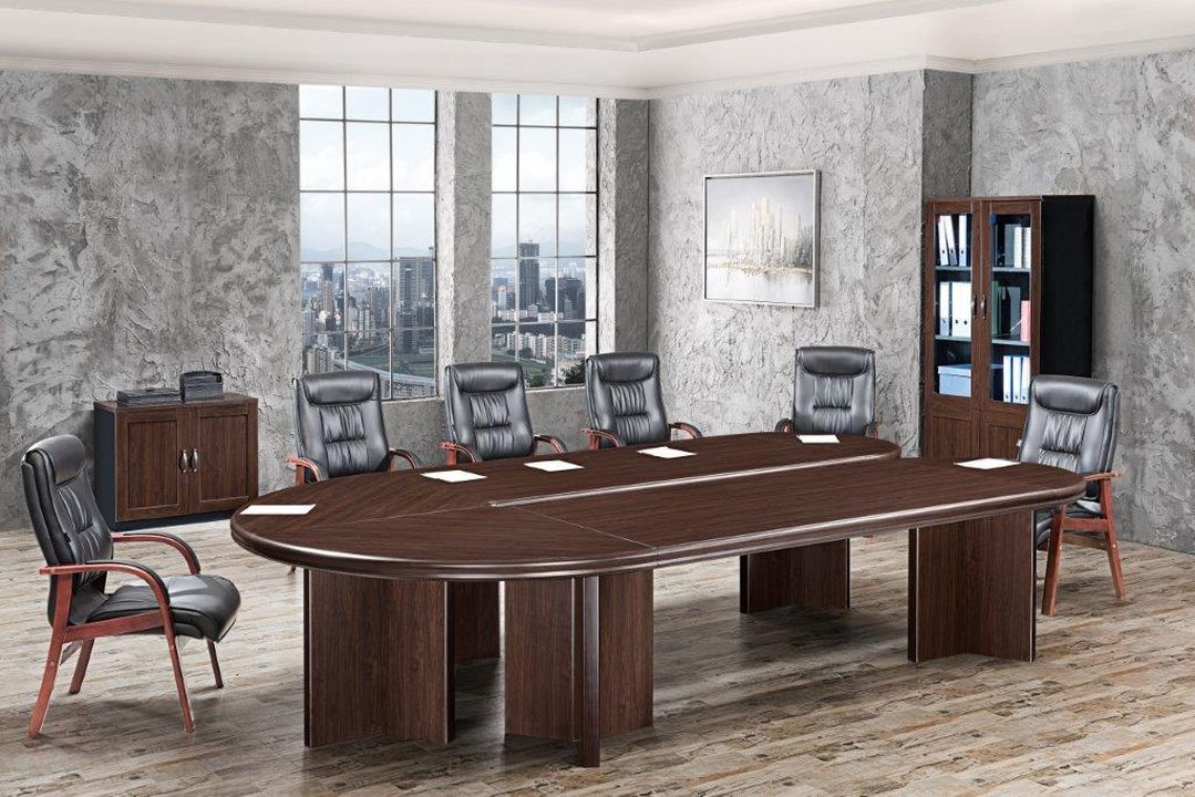 Опора  стола для переговоров IP Riverran RVN1779901 Темный орех