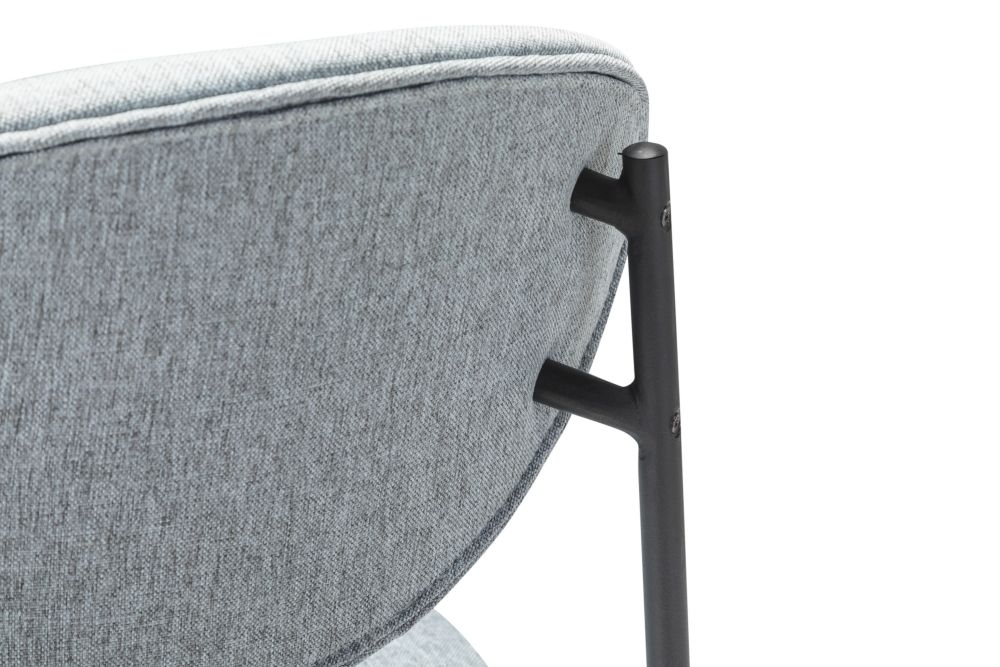 Стул полубарный Gawaii Grey