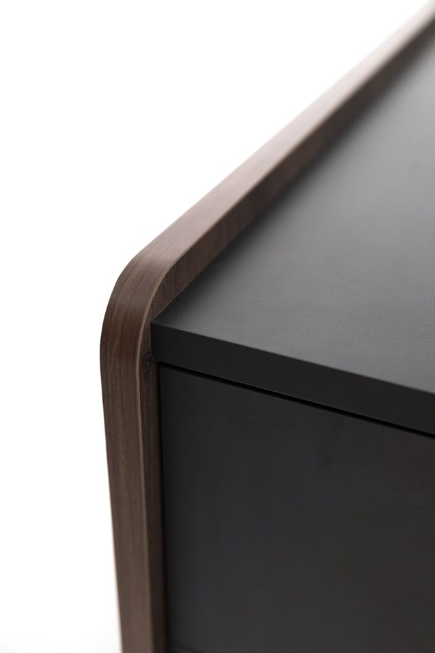 Тумба подкатная MURANO 108 301 KR/BL Кальяри/Черный