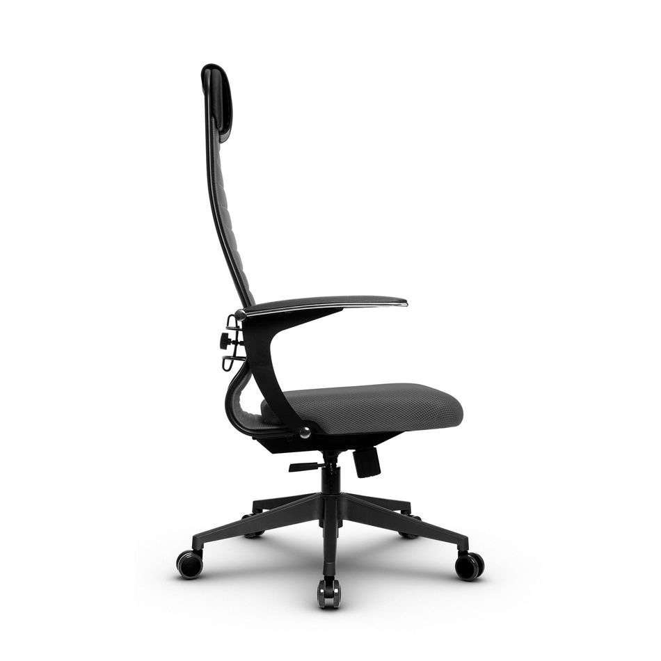 Кресло офисное МЕТТА B 1b 21/U158, Основание 17832 Комплект 4 Светло-серое