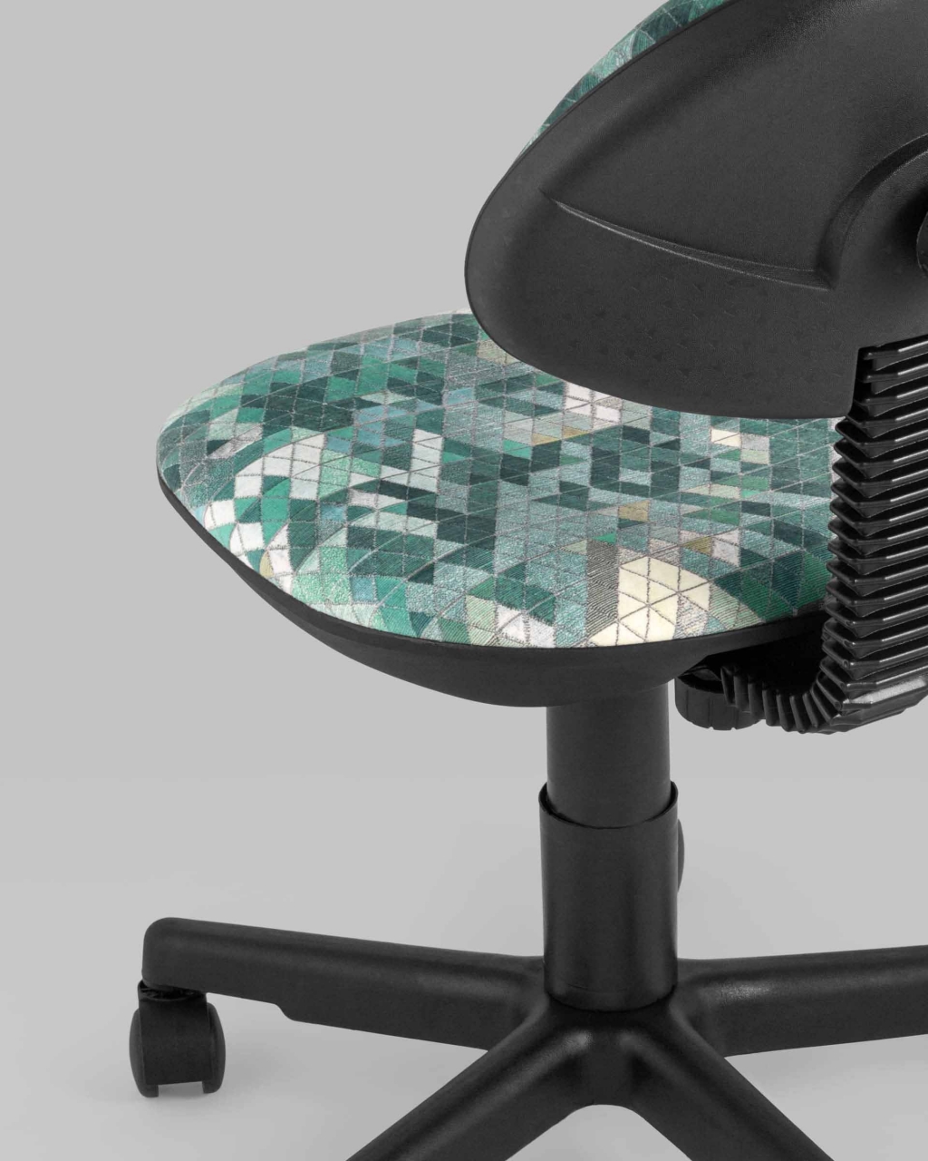 Кресло компьютерное детское УМКА абстракция Зеленый