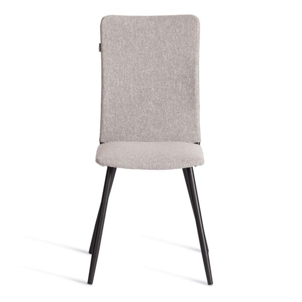 Стул обеденный La Rousse (2 шт. в упаковке) NEW, ткань рогожка, темно-серый, F68, 45х55х93 см