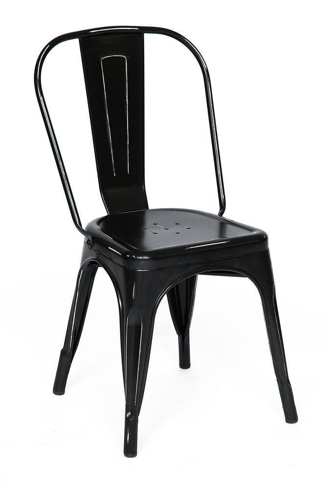 Стул LOFT CHAIR (mod. 012) металл, 45*35*85см, черный/black vintage