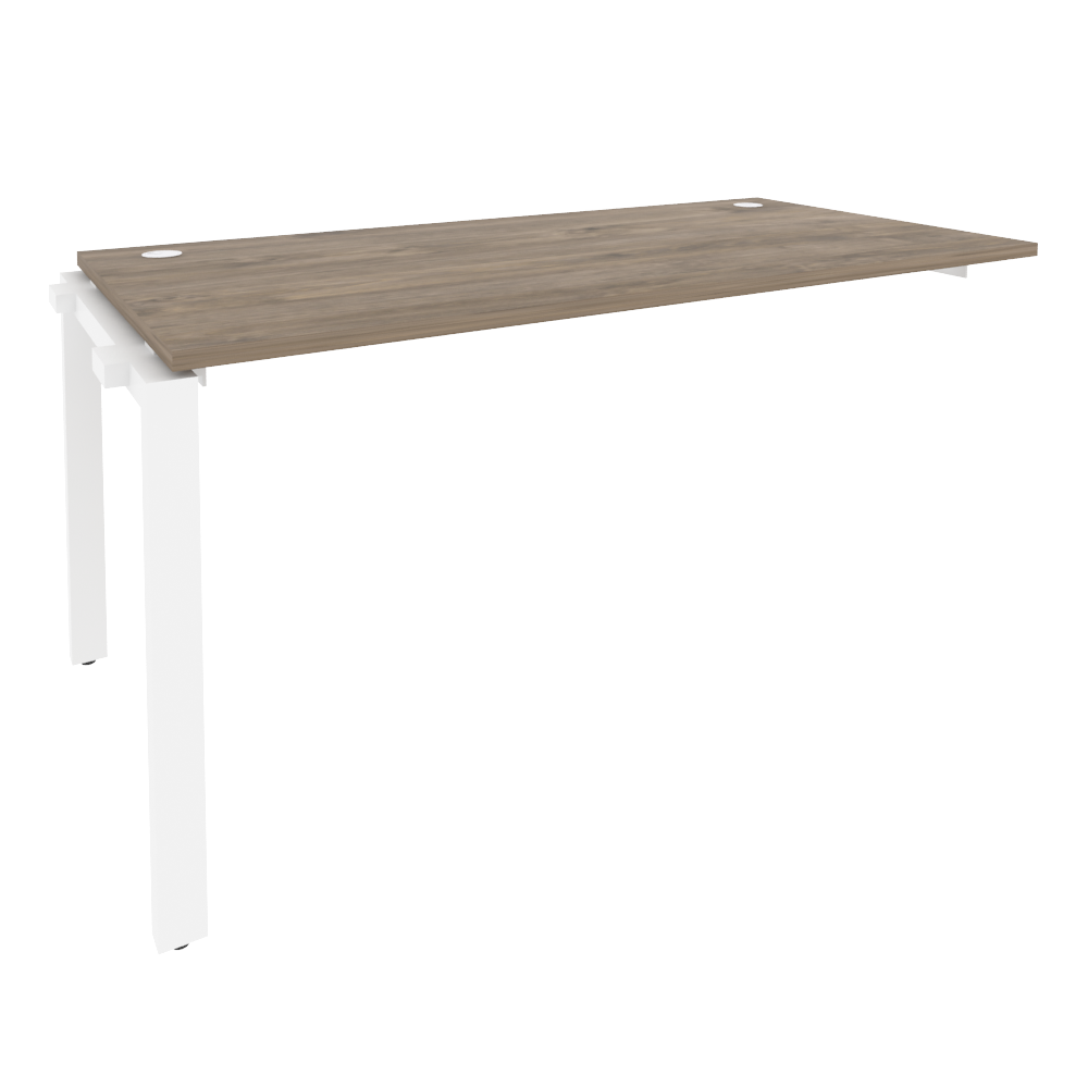 Наборный элемент рабочей станции на П-образном м/к ONIX O.MP-1.NRS-4.8 Тиквуд Темный/Белый