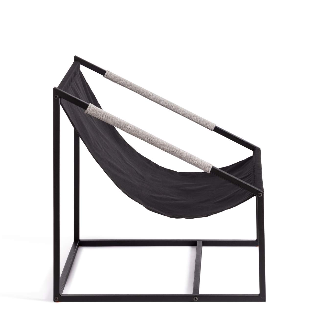 Кресло Charli / Чарли без подлокотника рогожка, серо-бежевый, 3M 16/2, 70х70х84 см