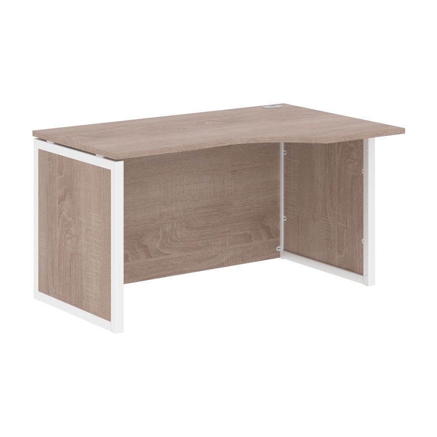 Стол письменный правый XTEN-QP XQPCET 149H R Дуб Сонома Белый