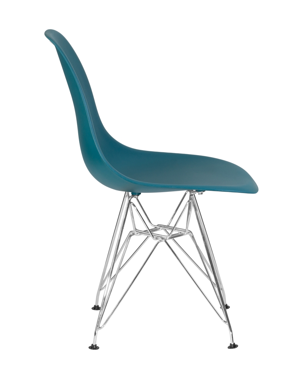 Стул обеденный DOBRIN DSR ножки хром Морской волны G-05