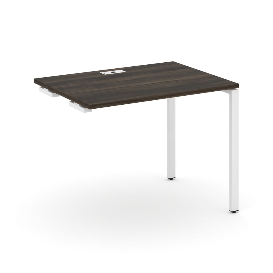 Стол приставка к опорным тумбам/шкафам CONCEPT CN.OSPR-001 Дуб Мали Белый