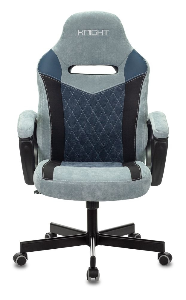 Кресло игровое Бюрократ VIKING 6 KNIGHT BL FABRIC Синий