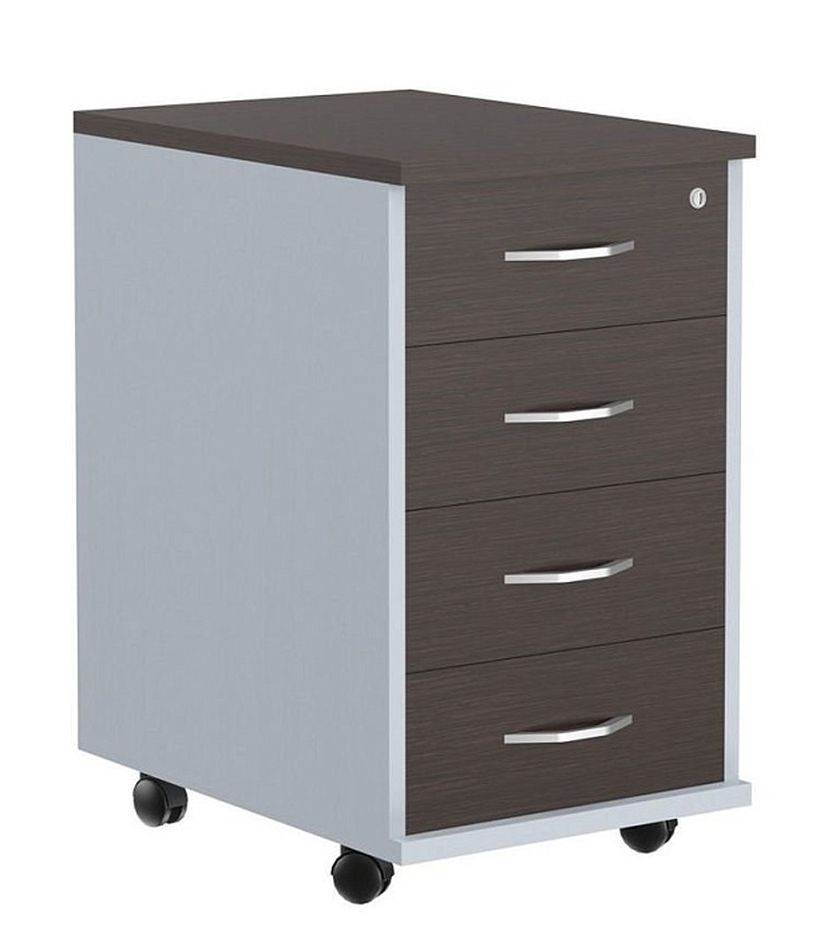 Тумба подкатная IMAGO ТМ-4.А Венге Магия Металлик