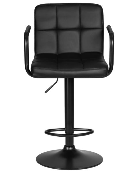Стул барный DOBRIN KRUGER ARM BLACK (черный) 2 шт