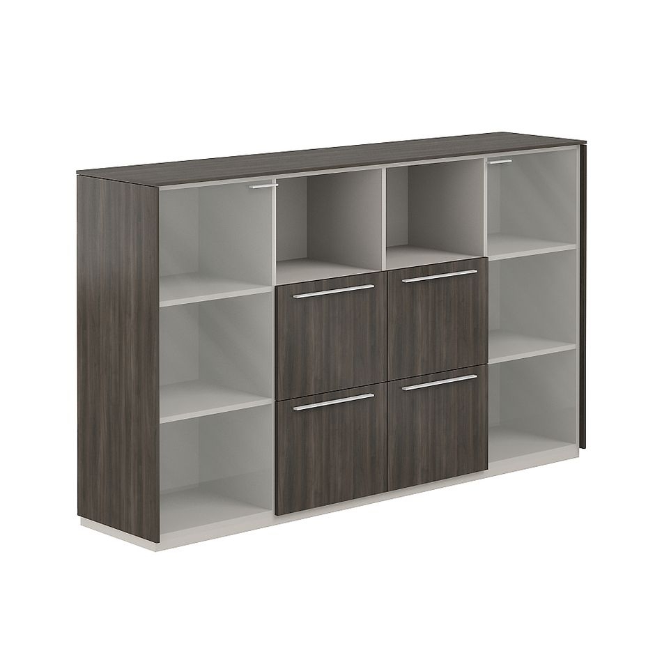 Шкаф средний с ящиками Atlas NZ-0306.BT.BT Бренсон Трюфель