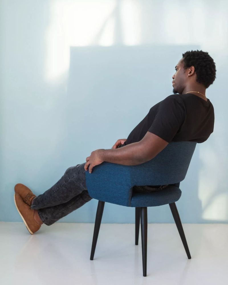 Стул Oscar Розов/Натуральный Дуб