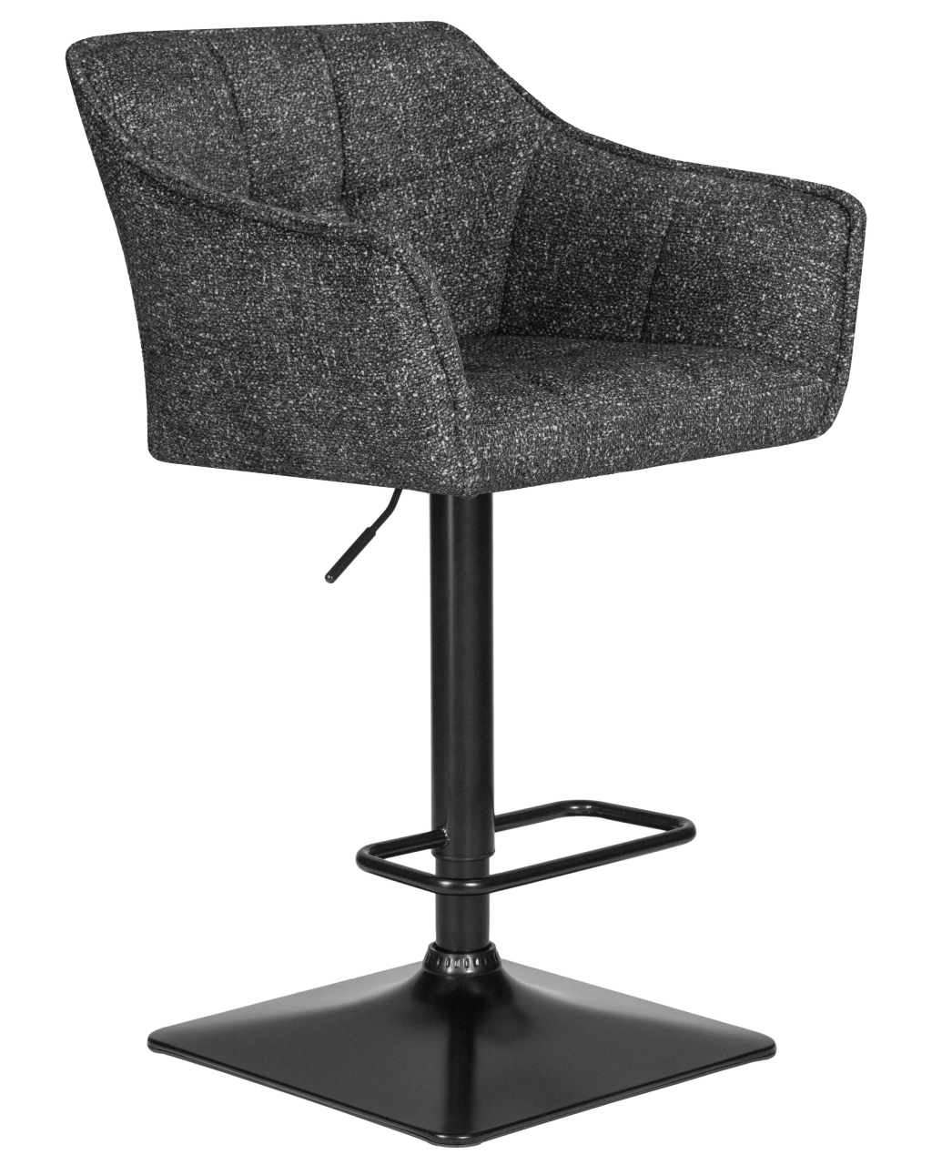 Стул барный DOBRIN RALF (серый твид (LEO11))