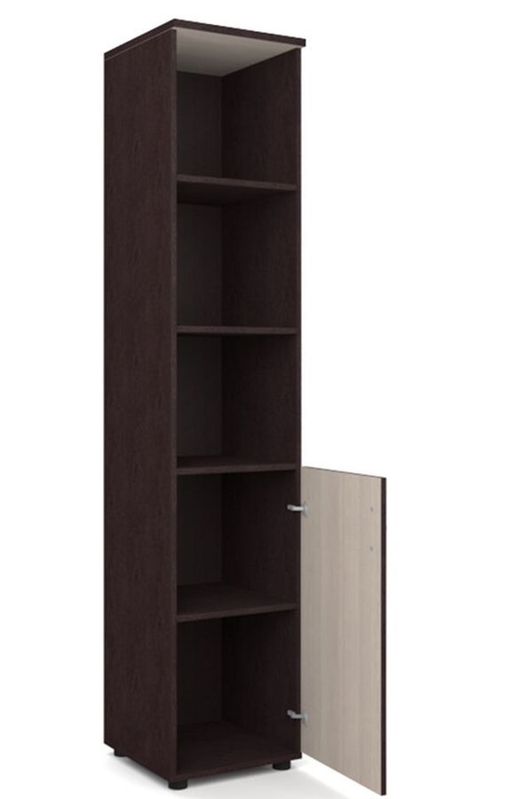 Шкаф для документов узкий Р.П-2 Ясень темный