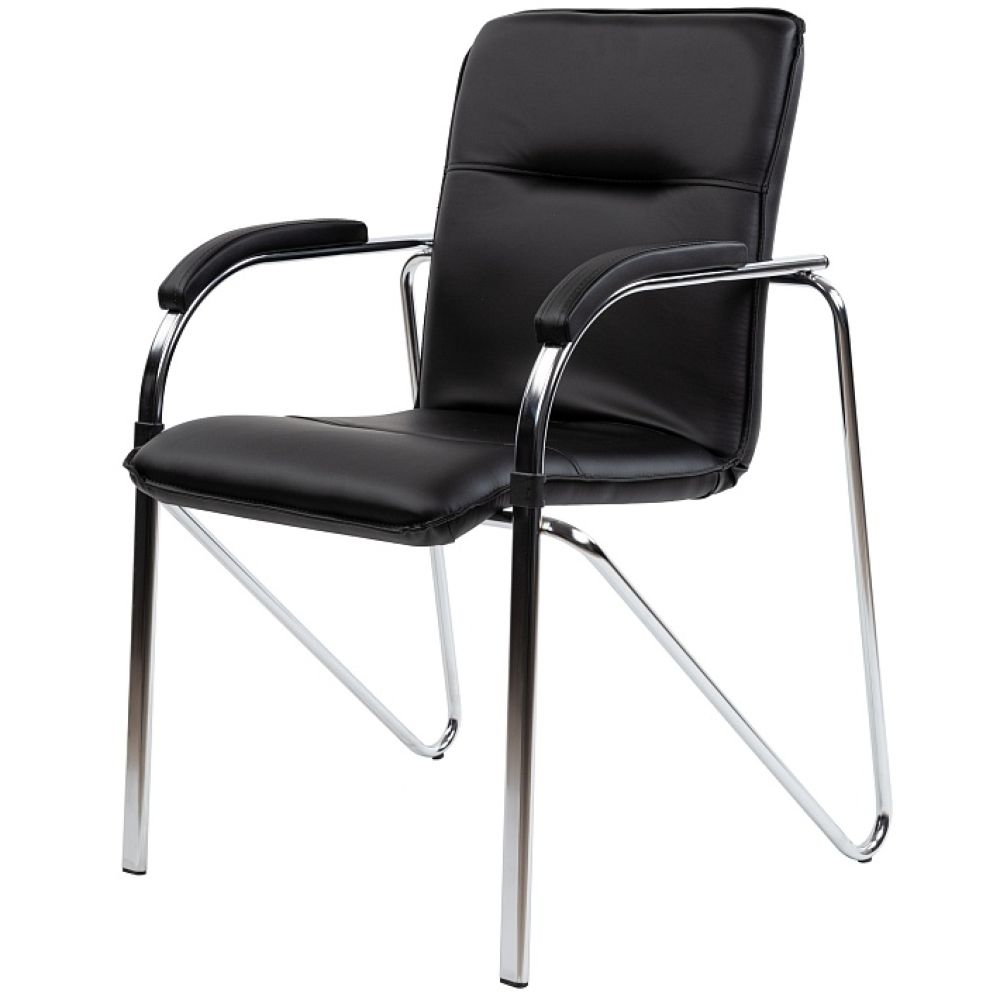 Кресло посетителя CHAIRMAN 850 Н (N) (комплект из 6 шт) Черный