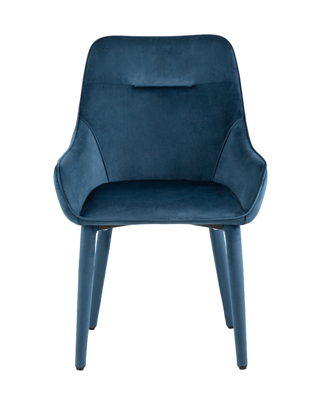 Комплект из двух стульев Диана велюр сине-зеленый ножки велюр 2 шт