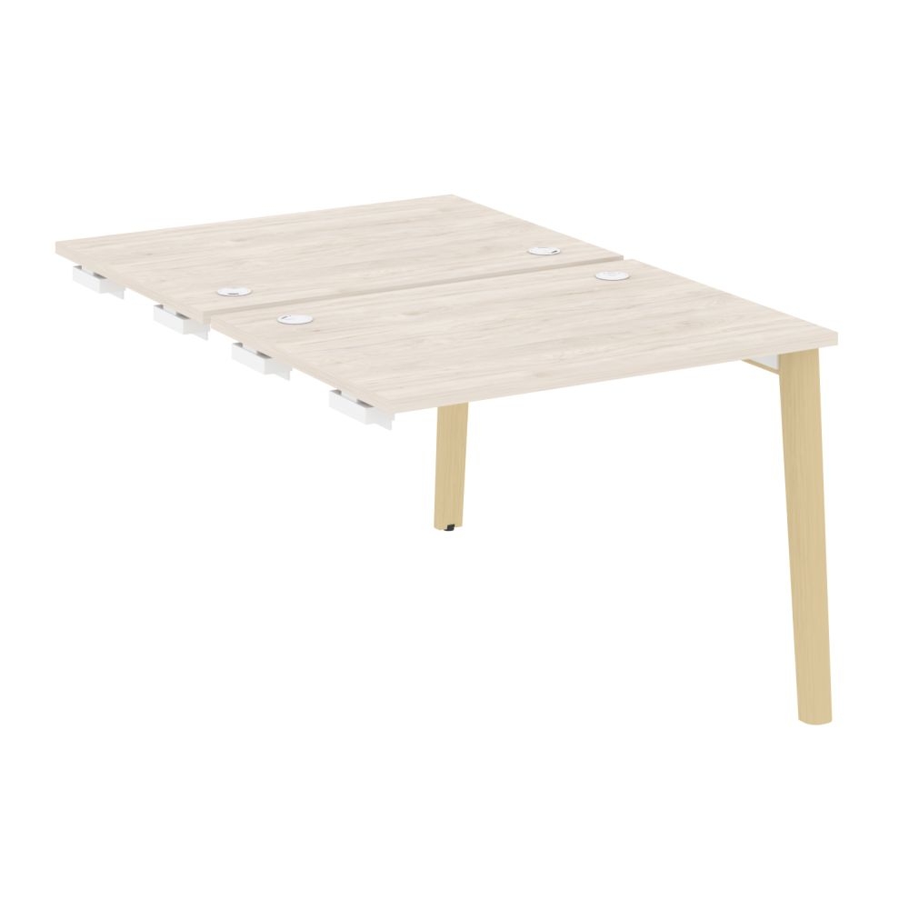Стол-приставка двойной к опорным элементам ONIX WOOD OW.D.SPR-1.7 Денвер Светлый/Светлый