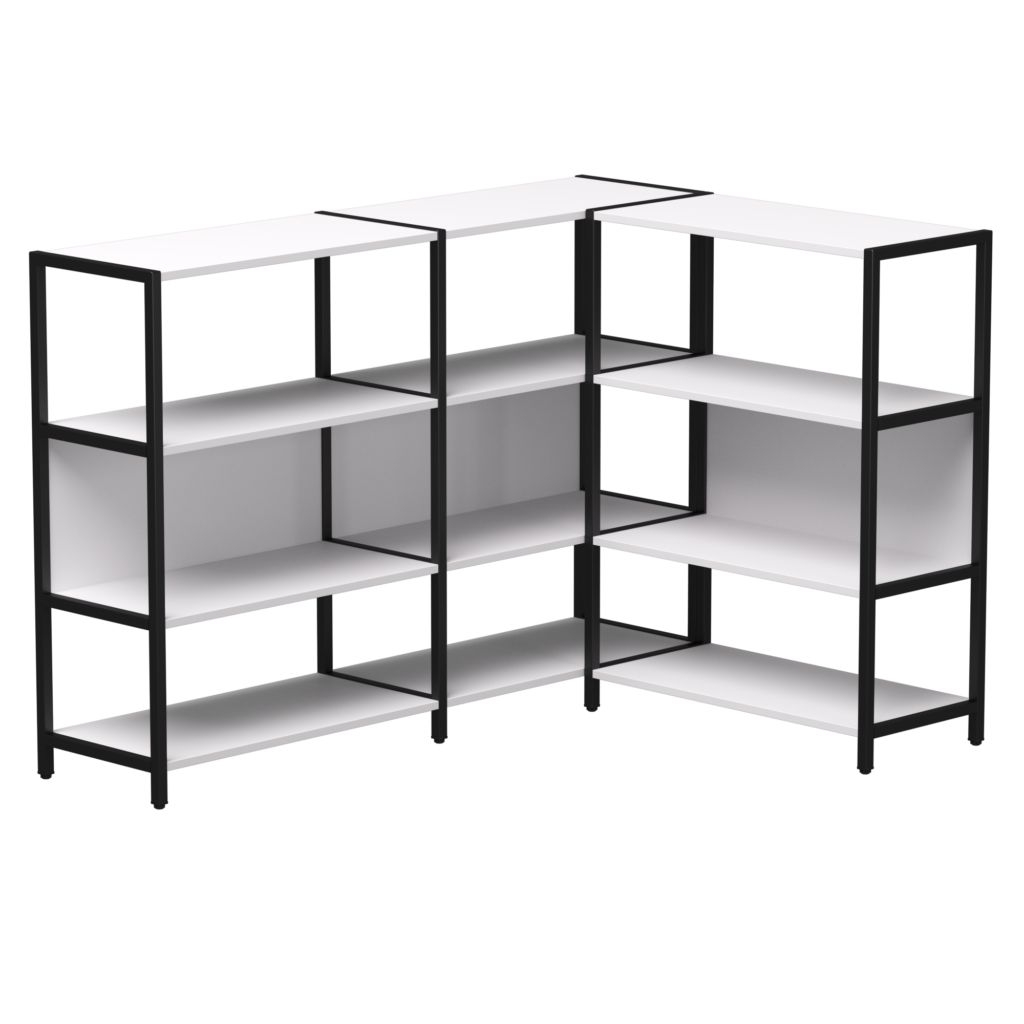 Набор стеллажных систем Everprof EVO №14 Белый Черный