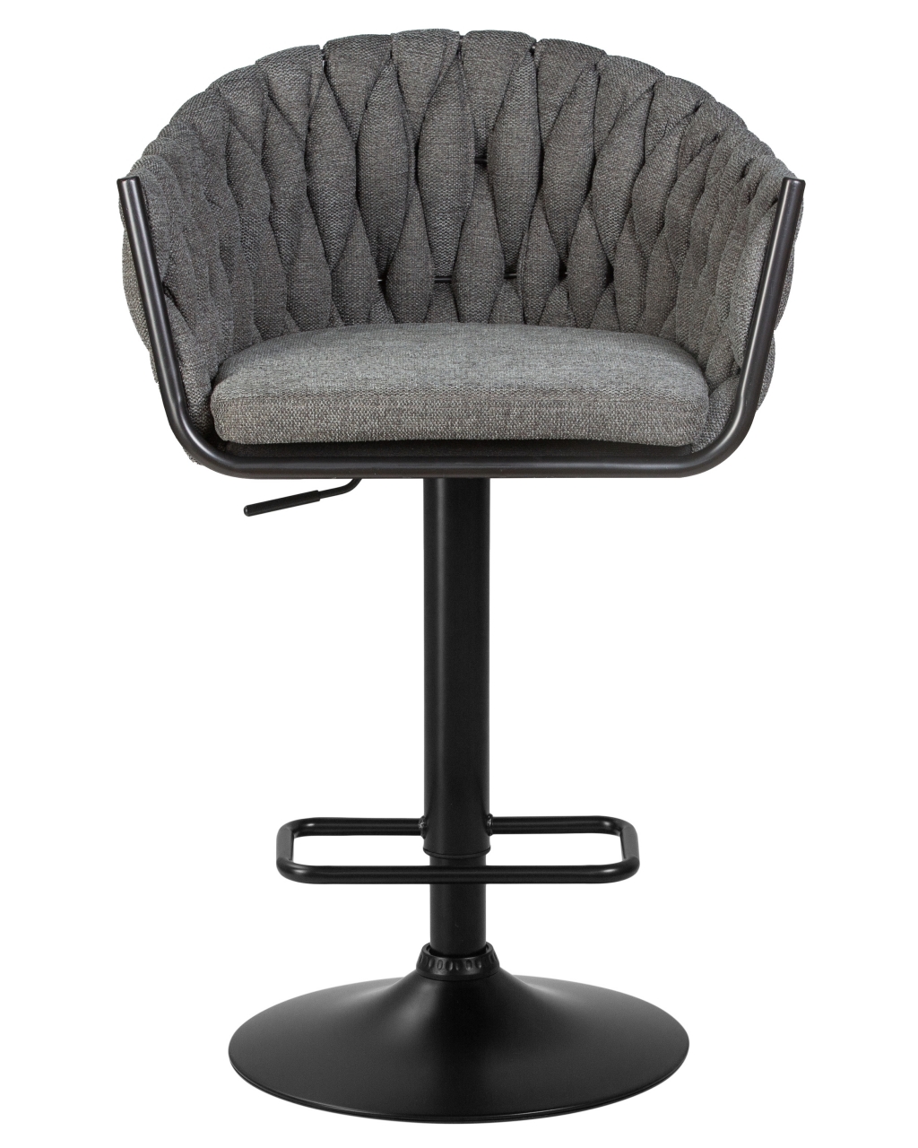 Стул барный DOBRIN LEON Графитовая ткань LAR-275-21