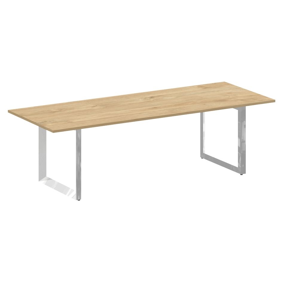 Стол переговорный на О-образном м/к ONIX DIRECT LUX M-O.MO-PRG-25 Тиквуд светлый