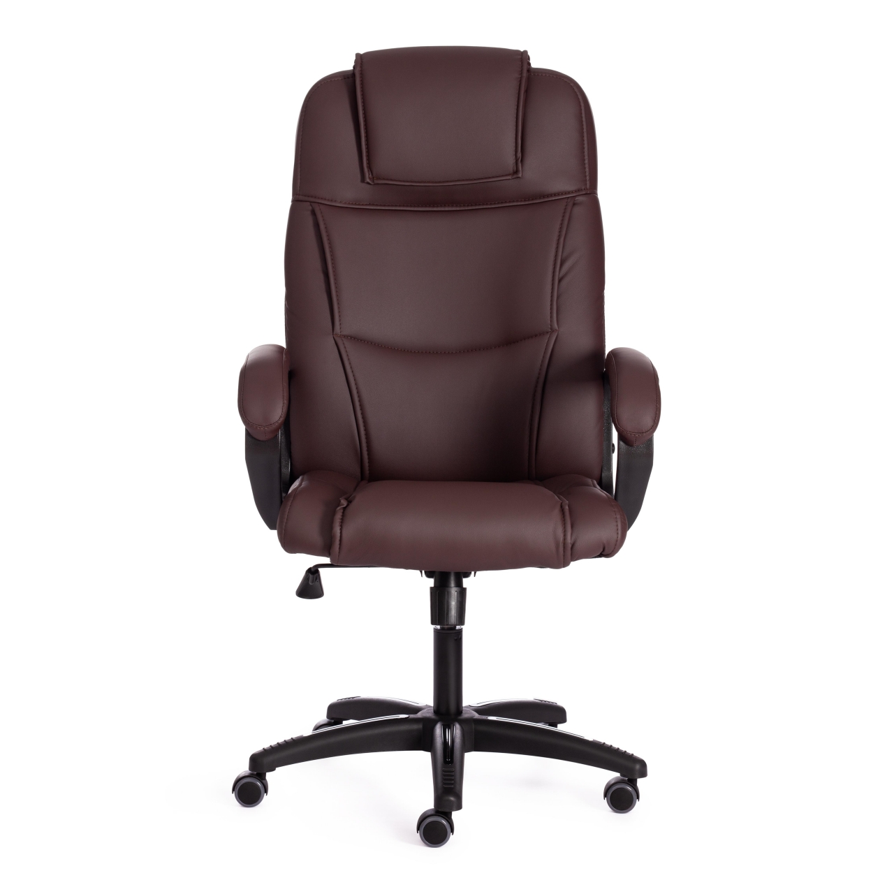 Кресло BERGAMO (22) кож/зам, коричневый, 36-36