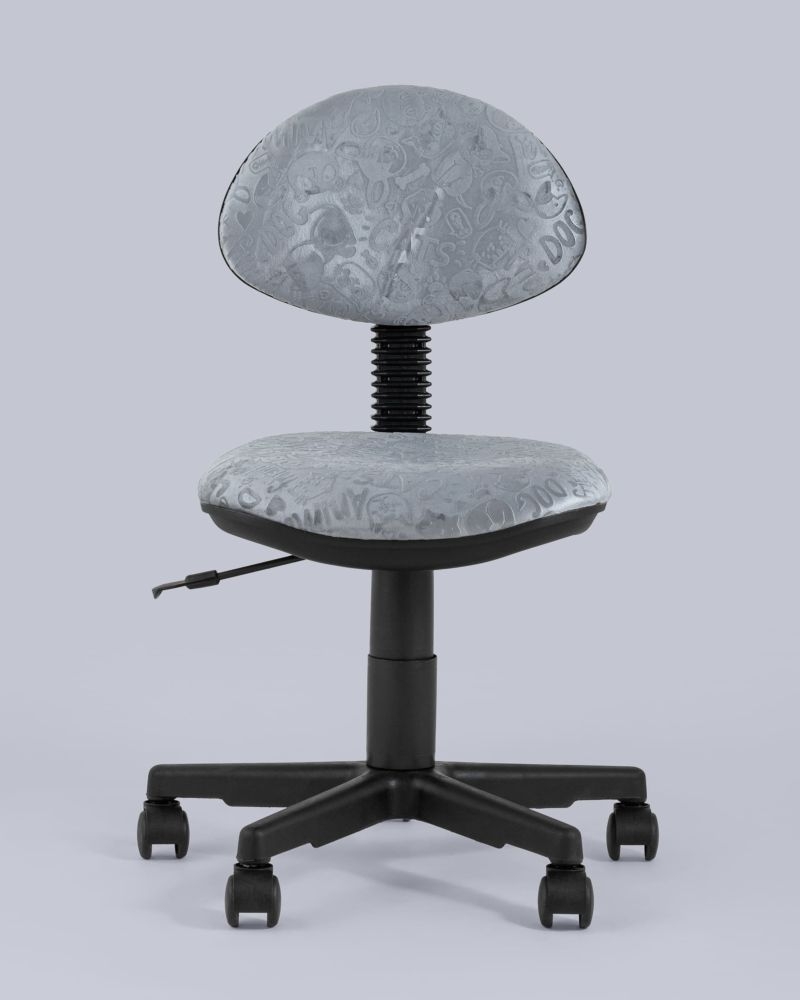 Кресло компьютерное детское УМКА Cat and Dogs Серый