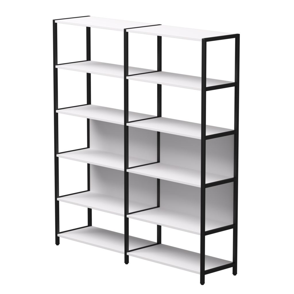 Набор стеллажных систем Everprof EVO №6 Белый Черный