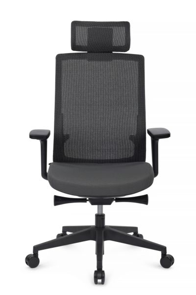 Кресло Forum CH-312A Черный пластик/Серый