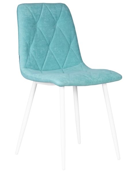 Стул обеденный DOBRIN CHILLY ROMBO (Тиффани Simple 51, основание белый) 4 шт