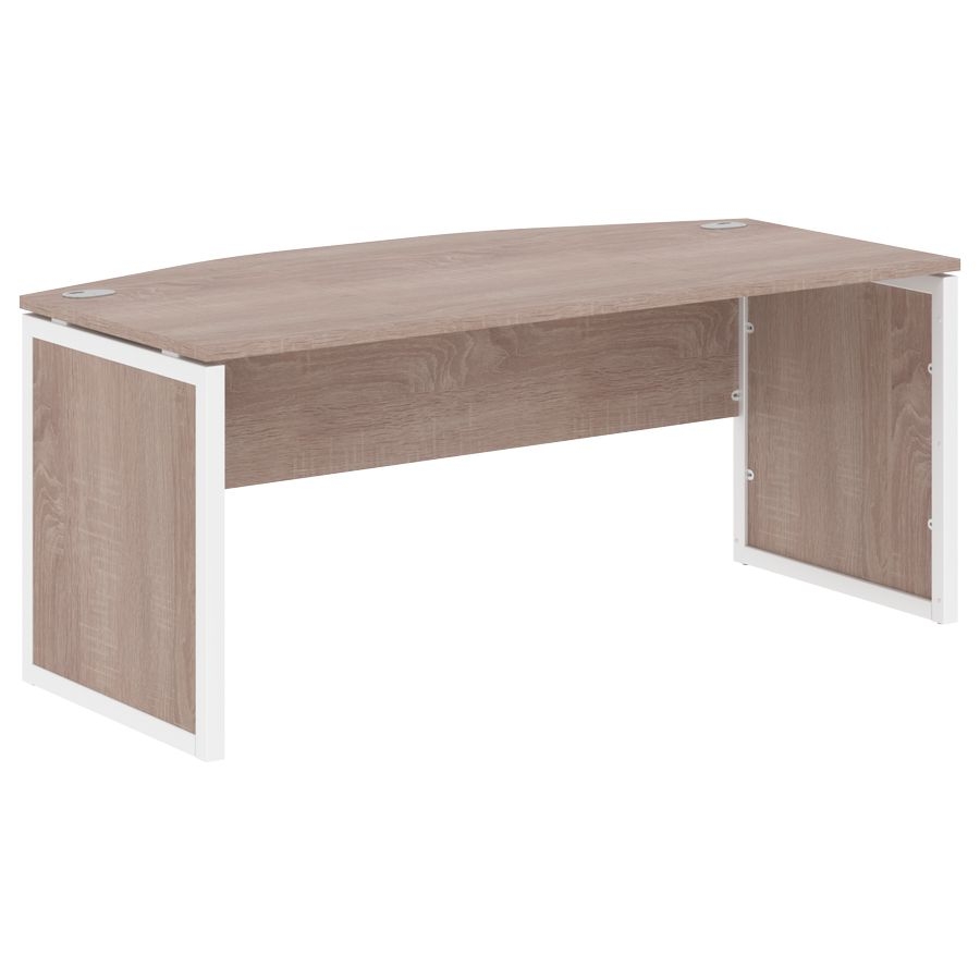 Стол руководителя XTEN-QP XQPET 189 Дуб Сонома Белый
