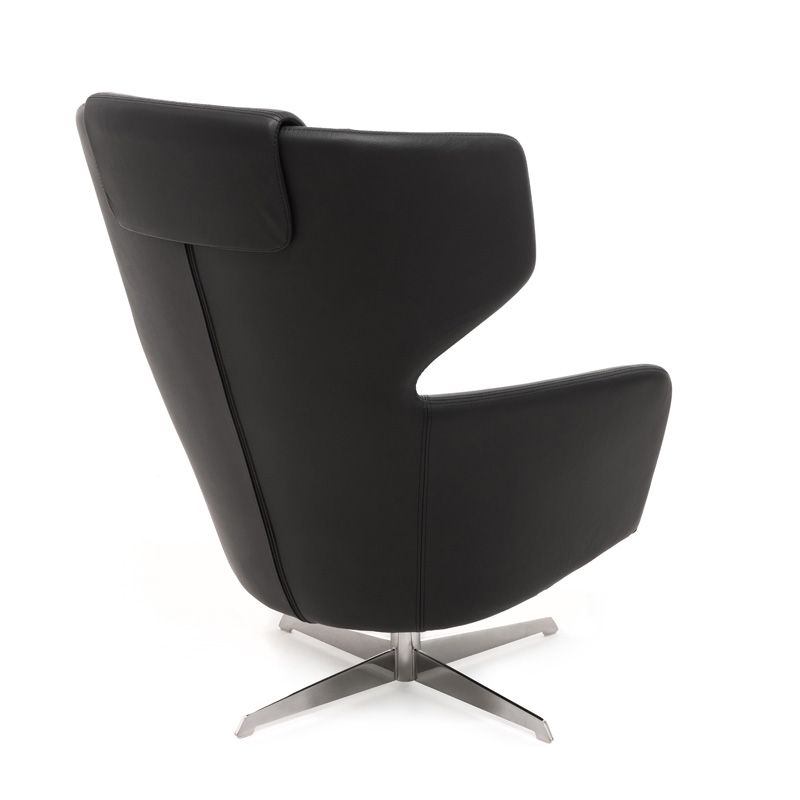 Кресло Recliner VENTO High R7 Dakota black Черное