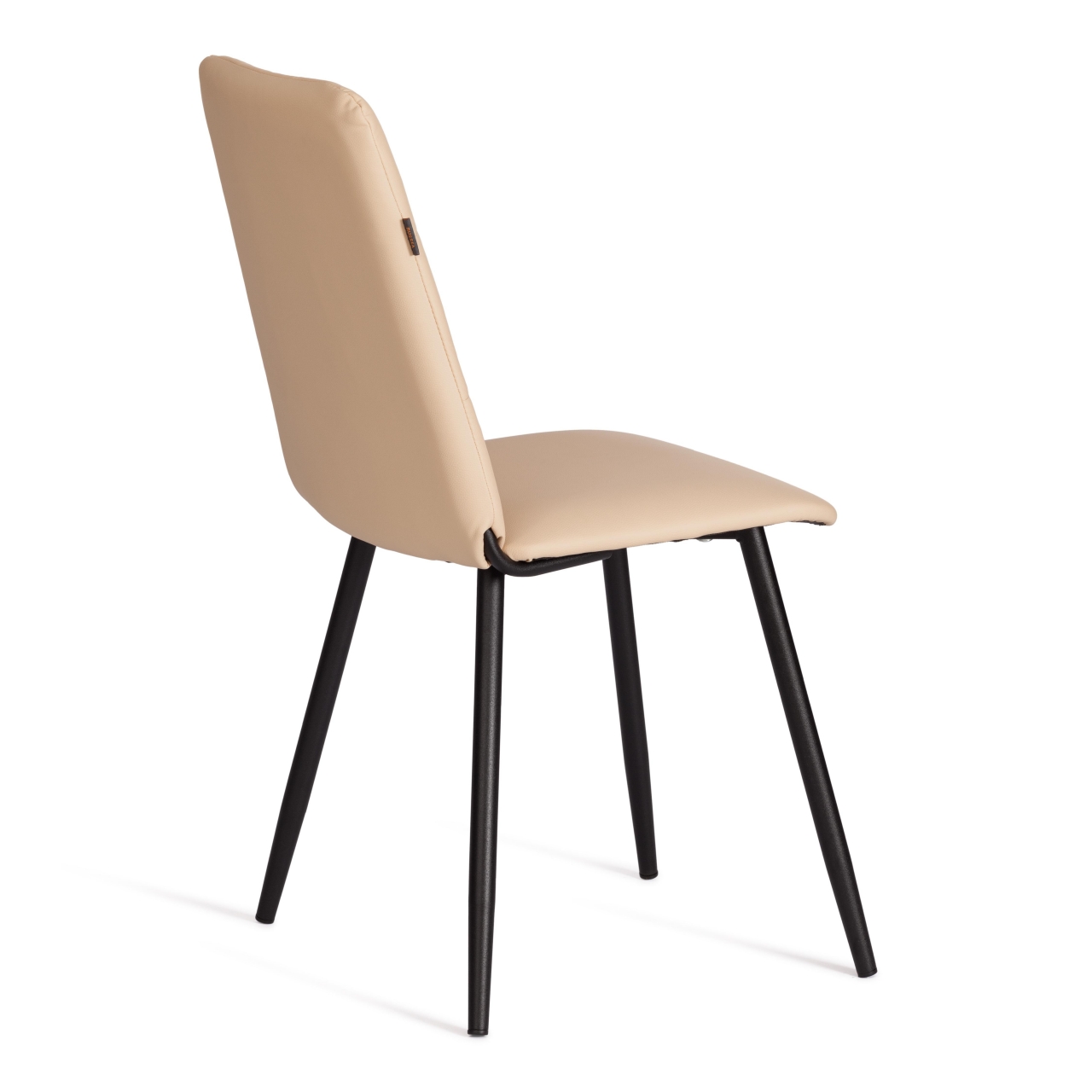 Стул обеденный Asti TREND, экокожа, бежевая, 47х54х86 см