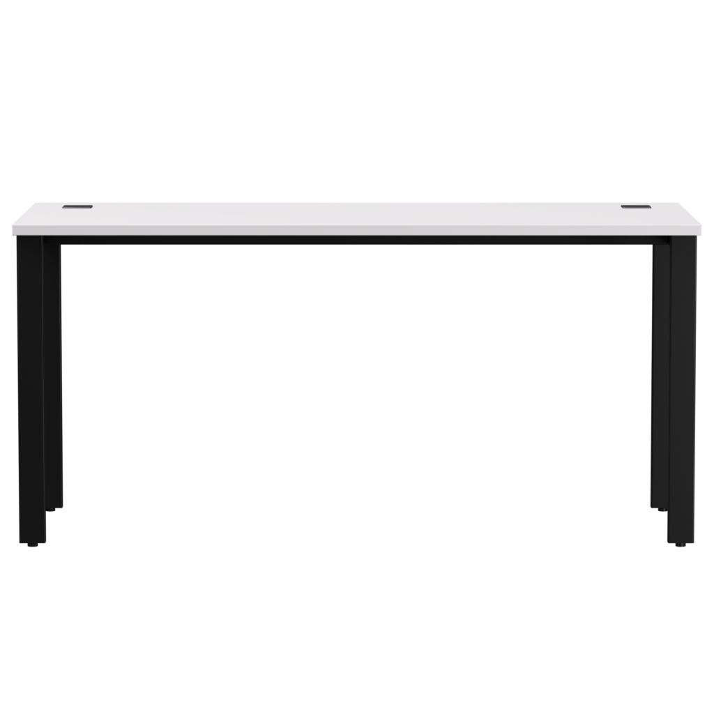 Стол прямой на металлокаркасе, опоры 90 гр Everprof EVO 254S008 Белый Черный