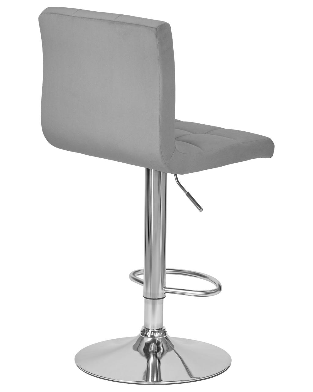 Стул барный DOBRIN CANDY (серый велюр (MJ9-75))