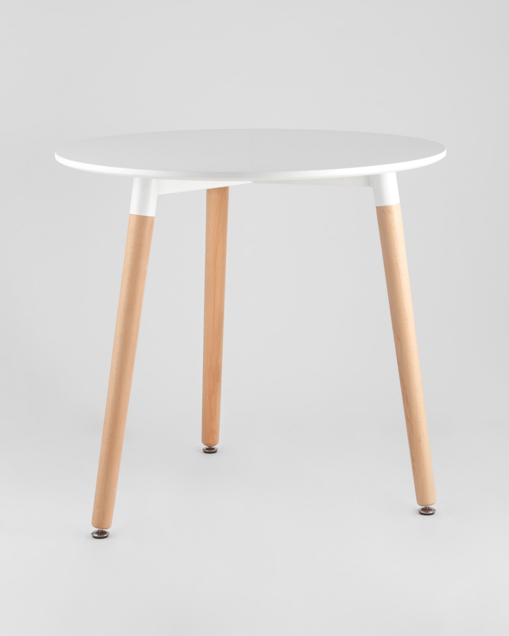 Обеденная группа Eames DST 80, 2 стула Eames DSW Белые