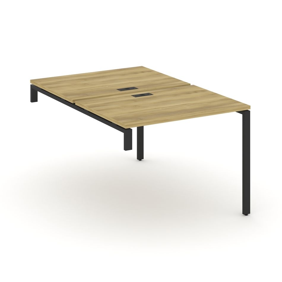 Двойной стол-надставка на опорную тумбу CONCEPT CN.DSN-001 Кобо Черный