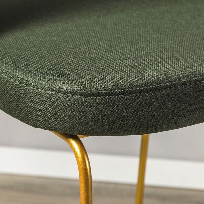 Кресло Бар. Lars Б темно-зеленый/Линк золото
