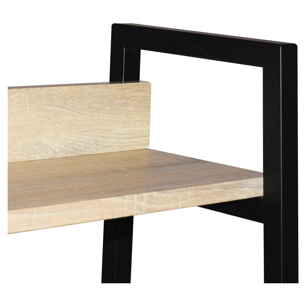 Стеллаж на металлокаркасе BRABIX LOFT SH-003 Дуб натуральный