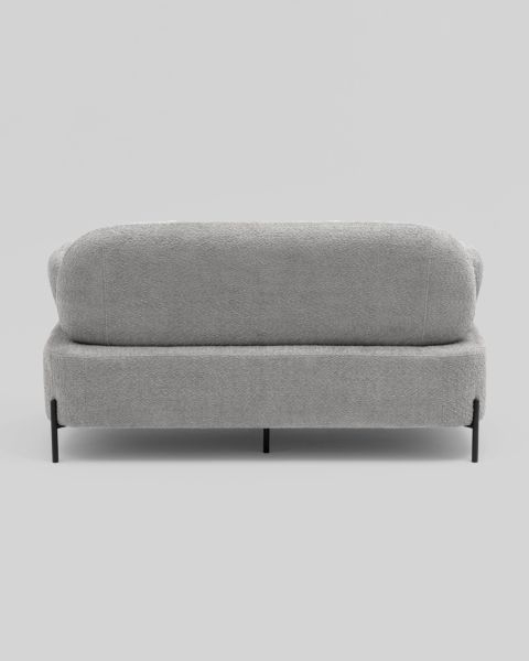 Диван Кэнди ткань букле светло-серый