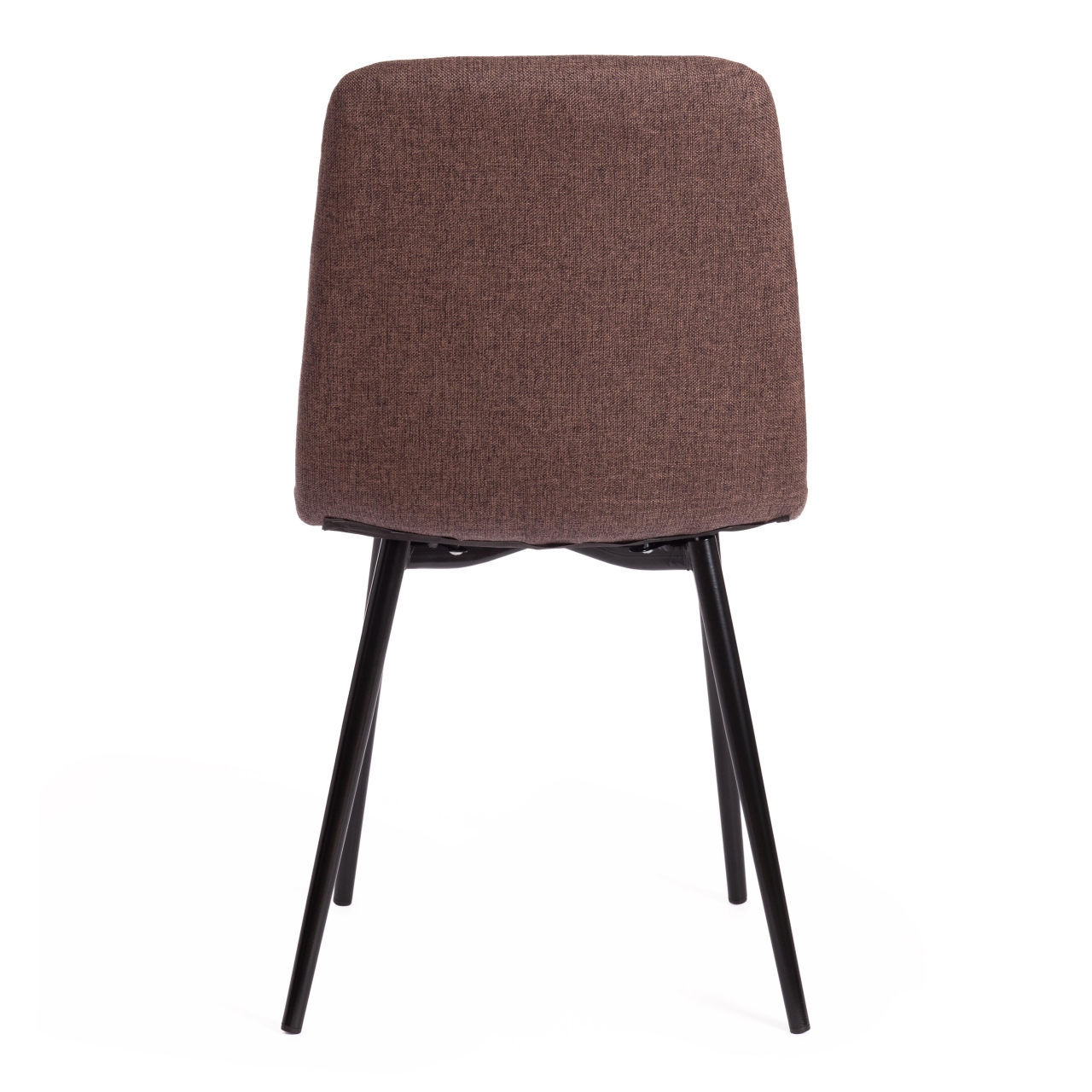 Стул CHILLY MAX ткань/металл, 45 х 54 х 90 см , темно-коричневый 01/черный