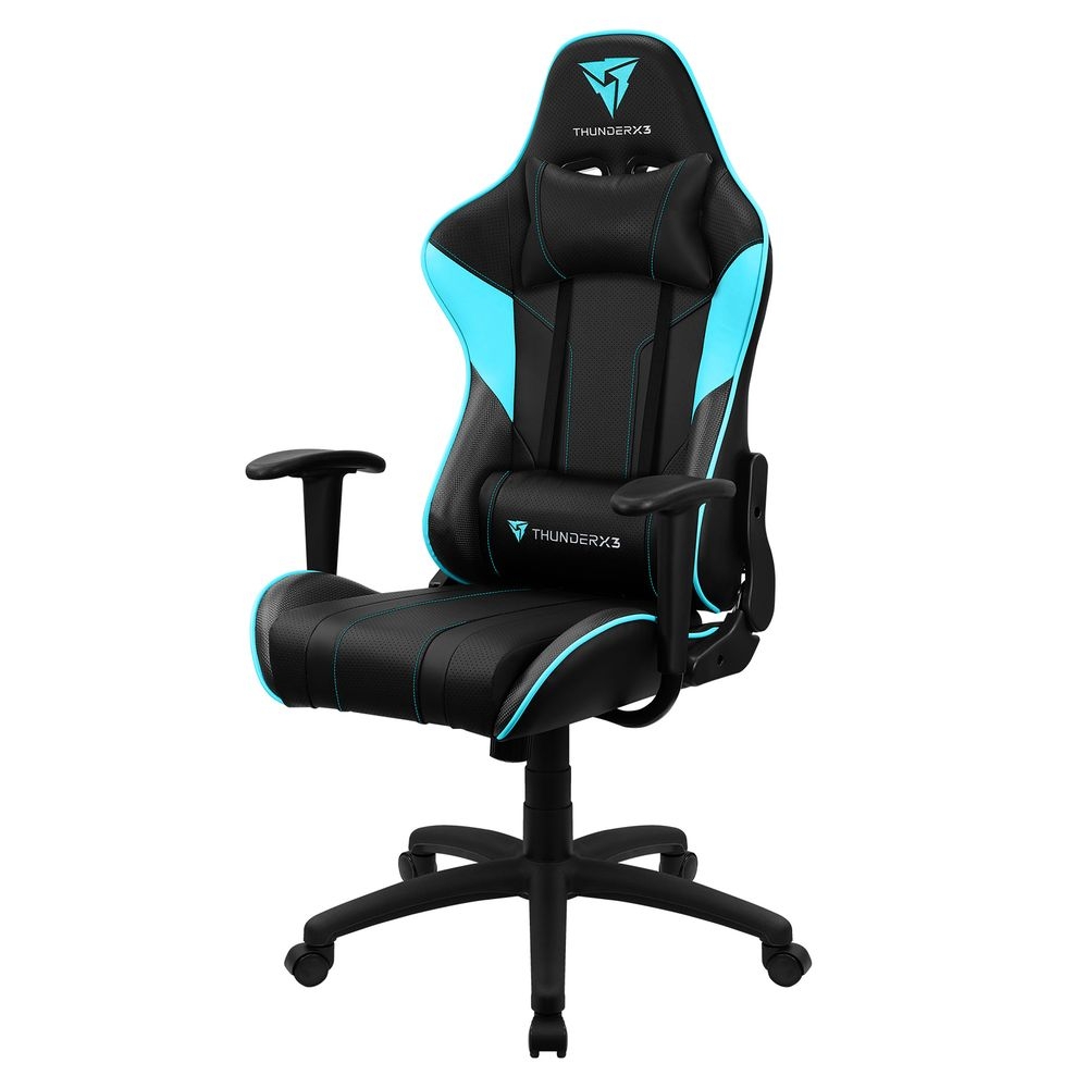 Геймерское кресло ThunderX3 EC3-Black-Cyan AIR (Л)